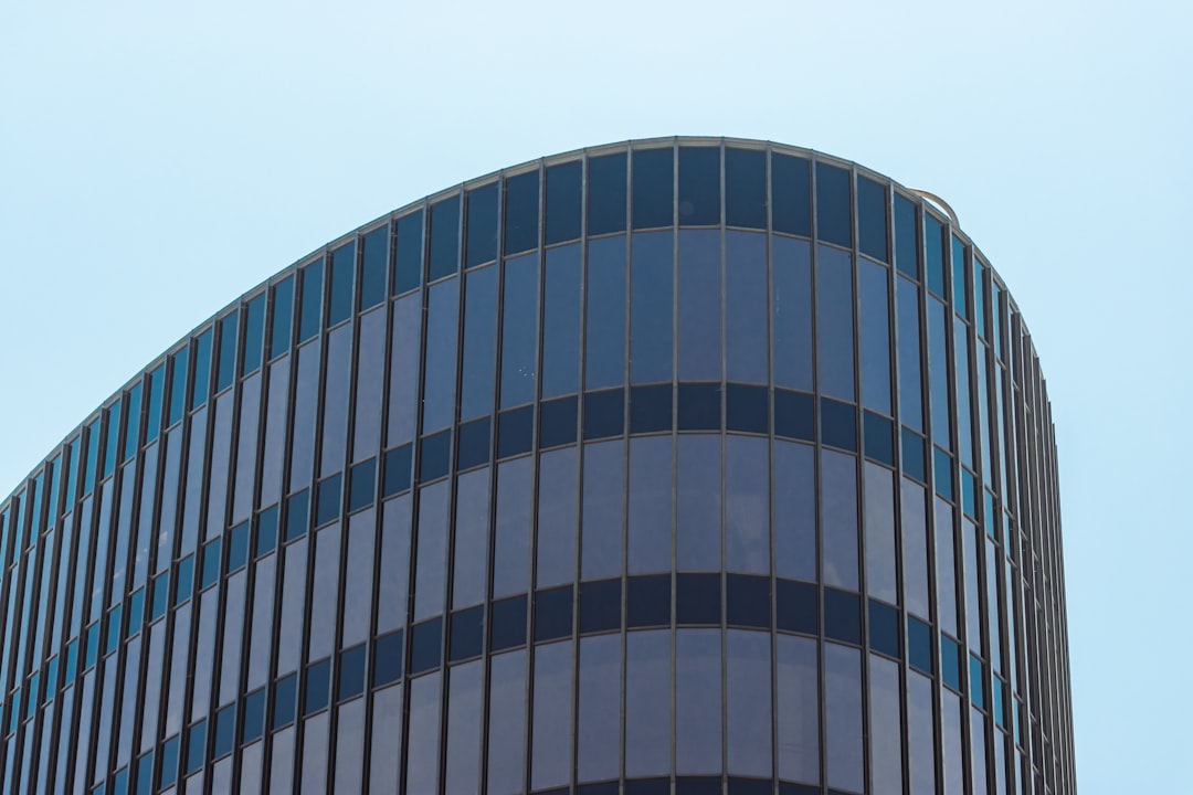 Commercial building exterior — building cleaning support direction
