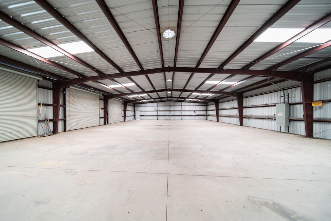 Clean industrial warehouse interior — industrial cleaning support direction